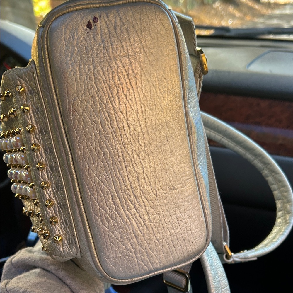 Mcm Mini Stark Studded Backpack - image 5